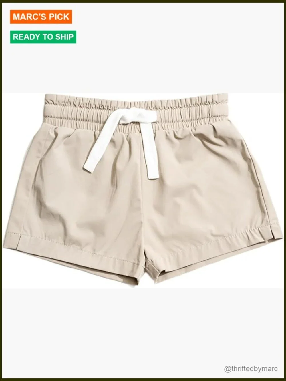 Boys Performance Tech Shorts 12M-5T Nylon Spandex Elastic Waist